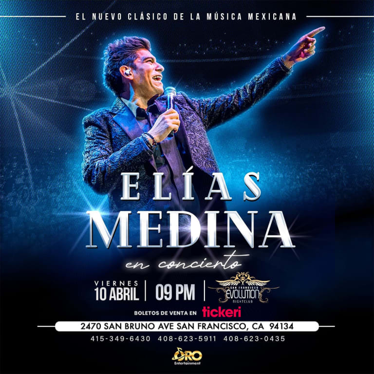 Event - Elias Medina en concierto en San Frascisco - San Francisco, California - April 10, 2026 | concert tickets