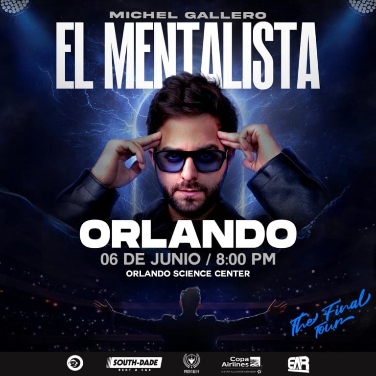 Event - Michel Gallero - El Mentalista en Orlando - Orlando, FL - Sat, June 6, 2026} | concert tickets