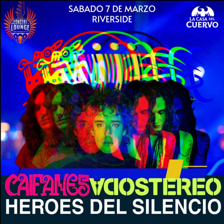 Event - Heroes Del Silencio, Caifanes, Soda Stereo Tributos En Vivo En Riverside - Riverside, California - 7 de marzo de 2026 | concert tickets