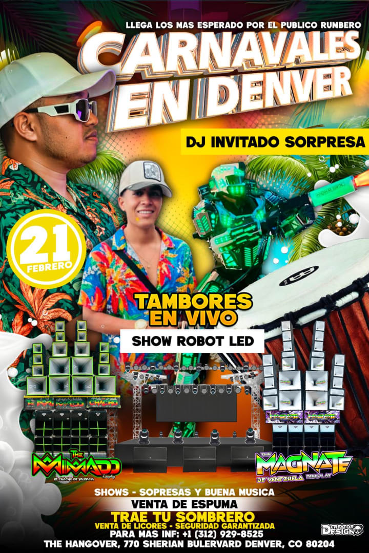 Event - CARNAVAL VALLENATO EN DENVER - Westminster, Colorado - February 21, 2026 | concert tickets