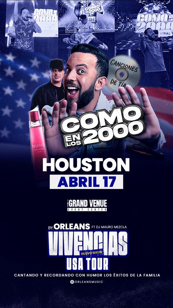 Event - VIVENCIAS COMO EN LOS 2000 - Katy, Texas - April 17, 2026 | concert tickets