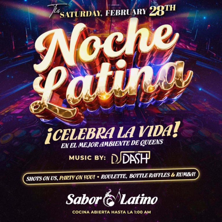 Event - NOCHE LATINA 2026 | Sabor Latino - Queens, New York - February 28, 2026 | concert tickets