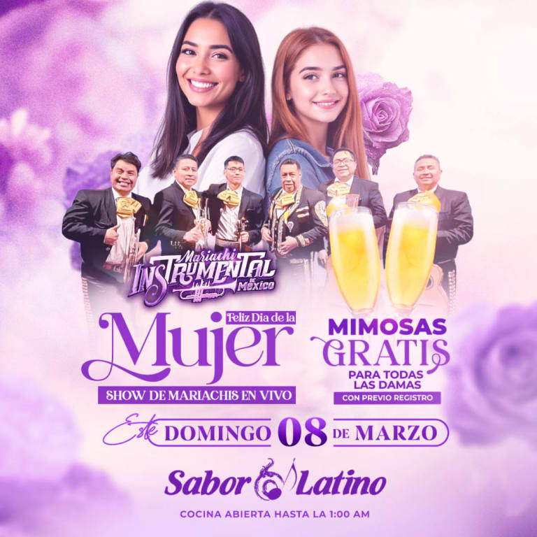 Event - DIA DE LA MUJER 2026 | Sabor Latino - Queens, New York - March 8, 2026 | concert tickets