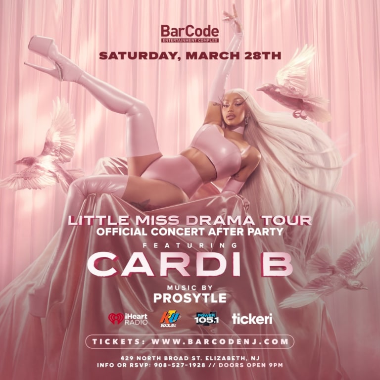Event - Cardi B @ BarCode | Official Concert After Party - Elizabeth, New Jersey - March 28, 2026 | concert tickets