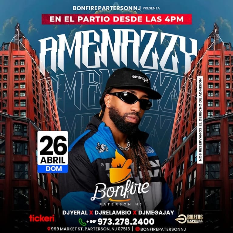Event - Amenazzy en concierto - Paterson, New Jersey - April 26, 2026 | concert tickets