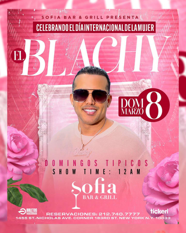 Event - EL BLACHY EL FENOMENO TIPICO DEL MOMENTO - New York, New York - March 8, 2026 | concert tickets
