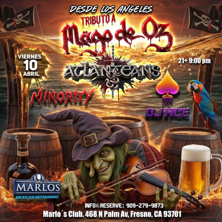 Event - Tributo a Mägo de Oz en Fresno, CA - Fresno, California - April 10, 2026 | concert tickets