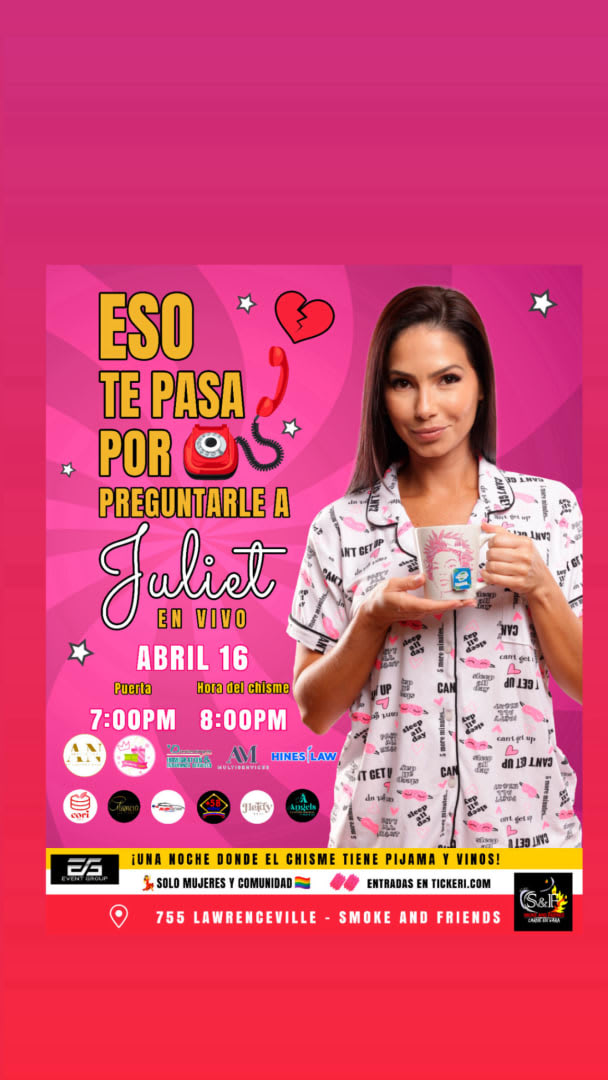 Event - Eso te pasa por preguntar a Juliet - Lawrenceville, GA - Thu, April 16, 2026} | concert tickets
