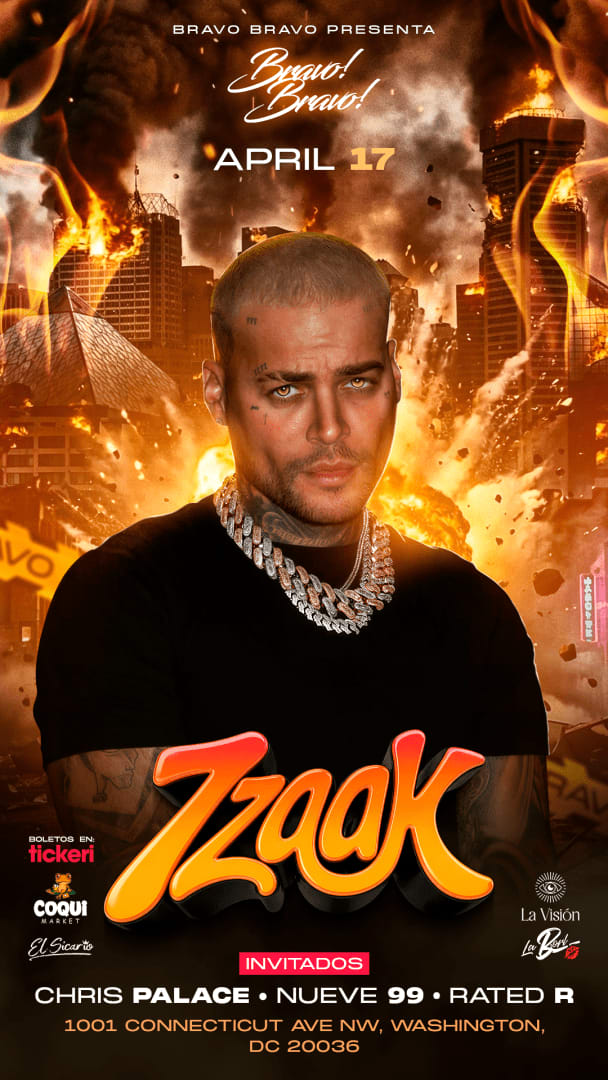 Event - Izaak in Washington DC - Washington, District Of Columbia - Fri, April 17, 2026} | concert tickets