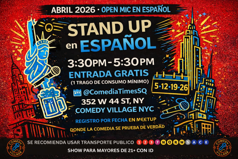 Event - Domingos GRATIS de Stand Up en ESPAÑOL - TIMES SQUARE NYC - New York, NY - Sun, April 19, 2026} | concert tickets