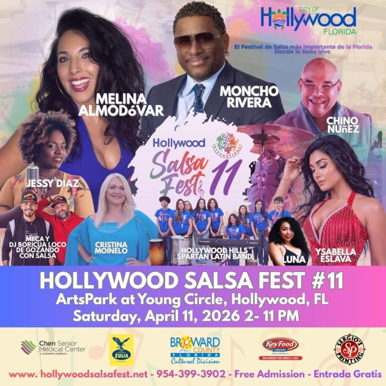 Event - Hollywood Salsa Fest #11 - Melina Almodovar y amigos  - Hollywood, Florida - April 11, 2026 | concert tickets