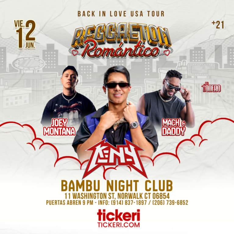 Event - KenY - Mach and Daddy- Joey Montana en Norwalk CT - Norwalk, CT - Fri, June 12, 2026} | concert tickets