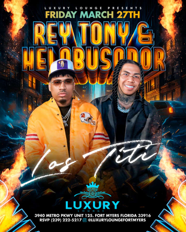 Event - Rey Tony y Helabusador En Vivo!! - Fort Myers, Florida - March 27, 2026 | concert tickets