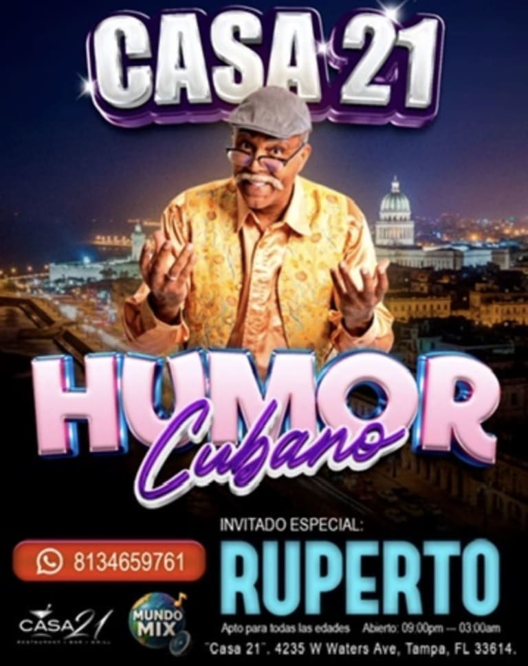 Event - Humor Cubano  - Tampa, FL - Fri, April 10, 2026} | concert tickets