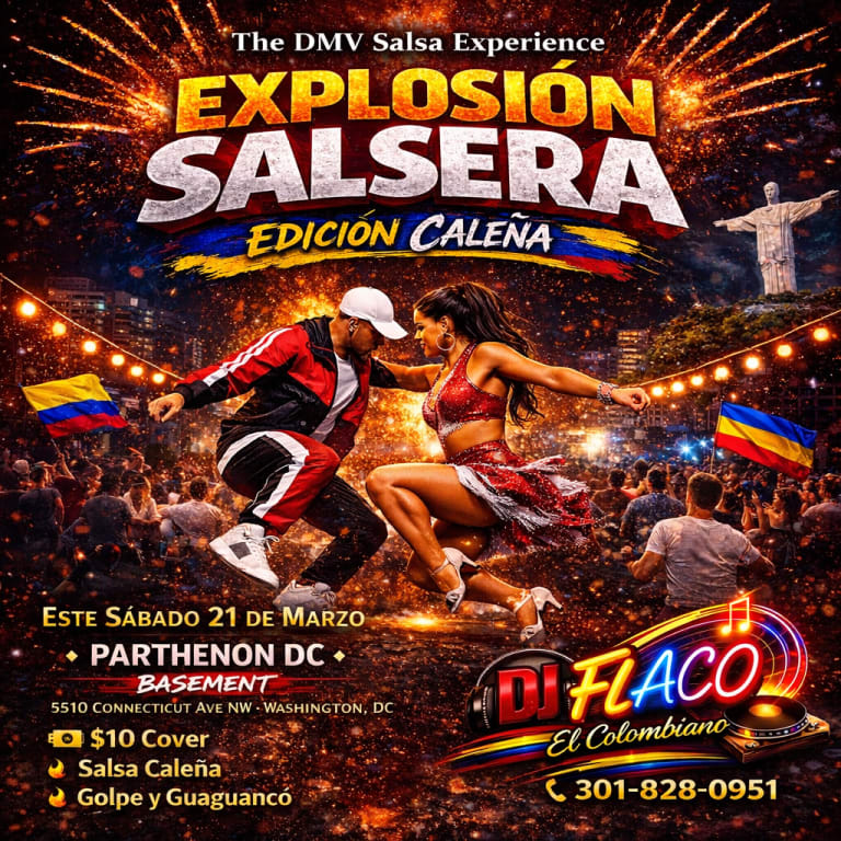 Event - EXPLOSIÓN SALSERA (Edición Caleña) - Washington, Washington - March 21, 2026 | concert tickets