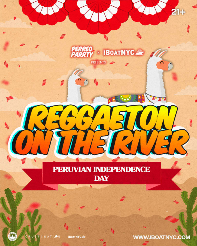 Event - PERUVIAN Day Boat Party Cruise | REGGAETON on the RIVER - New York, NY - sáb, 25 de julio de 2026} | concert tickets