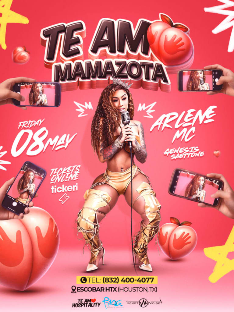 Event - Te Amo MaMazota : Arlene MC - Houston, TX - Fri, May 8, 2026} | concert tickets