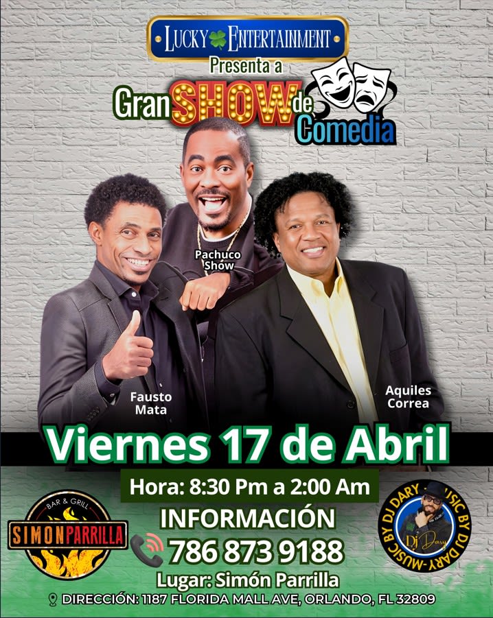 Event - Gran Show de Comedia - Orlando, FL - Fri, April 17, 2026} | concert tickets
