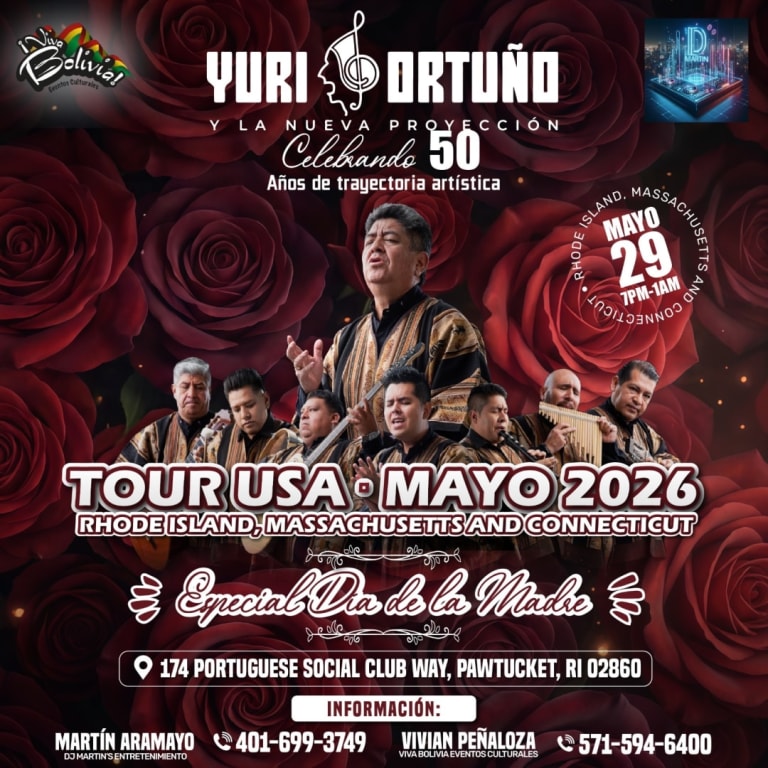Event - Yuri Ortuño y La Nueva Proyección En Concierto  - Pawtucket, RI - Fri, May 29, 2026} | concert tickets