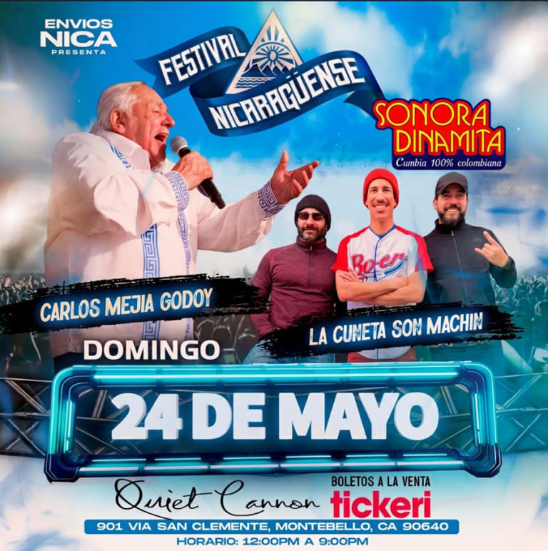 Event - Festival Nicaraguense con Carlos Mejia Godoy y La Cuneta Son Machin - Montebello, CA - Sun, May 24, 2026} | concert tickets