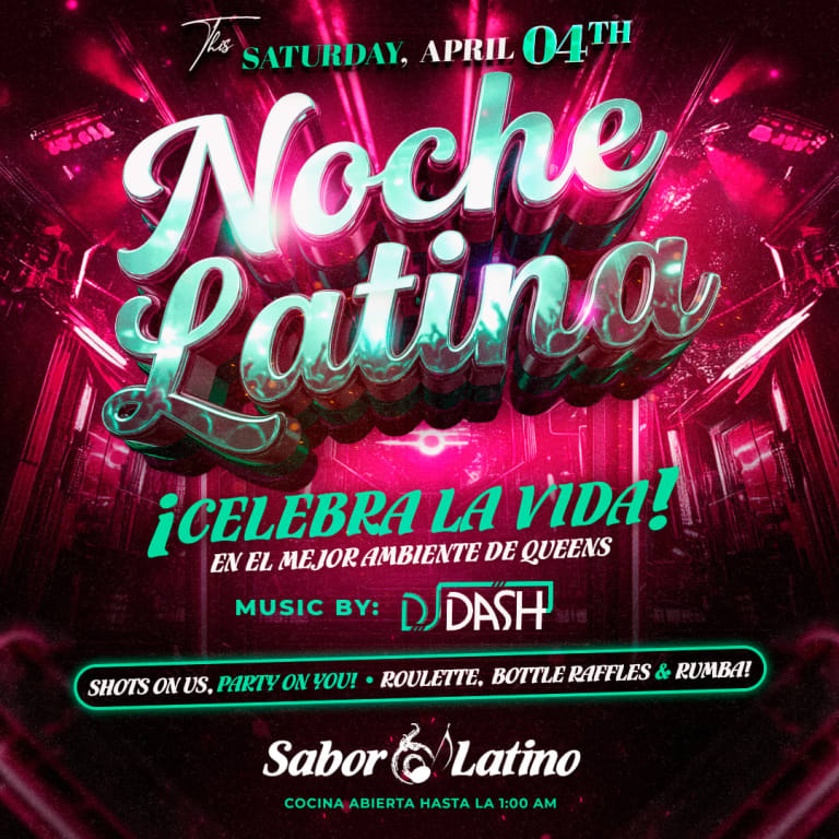 Event - NOCHE LATINA 2026 | Sabor Latino - Queens, New York - April 4, 2026 | concert tickets