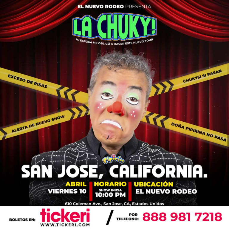 Event - Pipirin “La Chuky” Tour en vivo en San José - San Jose, CA - Fri, April 10, 2026} | concert tickets