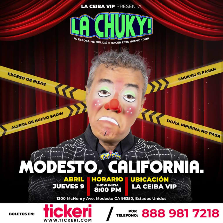 Event - Pipirin “La Chuky” Tour en vivo en Modesto - Modesto, California - April 9, 2026 | concert tickets