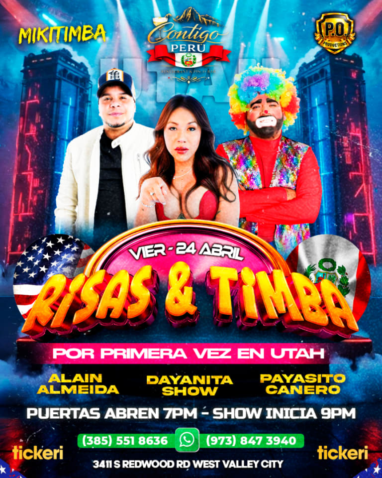 Event - Risas Y Timba  - West Valley City, Utah - April 24, 2026 | concert tickets