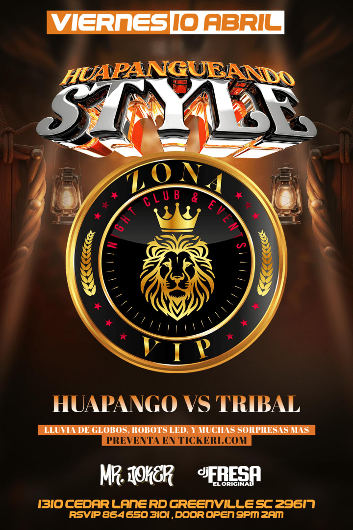 Event - HUAPANGUEANDO STYLE - Greenville, SC - Fri, April 10, 2026} | concert tickets
