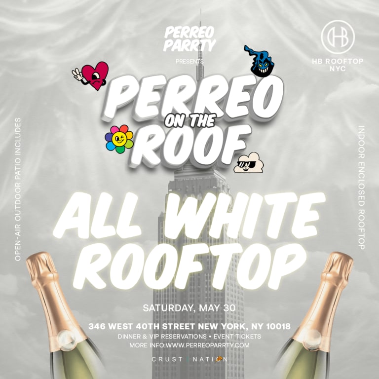 Event - All White Summer Rooftop Party - Reggaeton Rooftop NYC Skyline Views - New York, NY - Sat, May 30, 2026} | concert tickets
