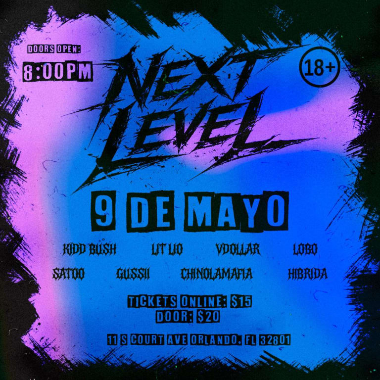 Event - Next Level - Orlando, Florida - May 9, 2026 | concert tickets