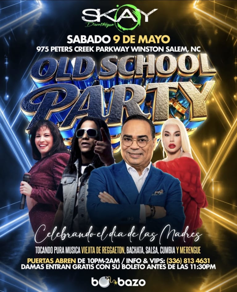 Event - OLD SCHOOL PARTY EN SKAY DISCOTHEQUE - Winston-Salem, North Carolina - May 9, 2026 | concert tickets
