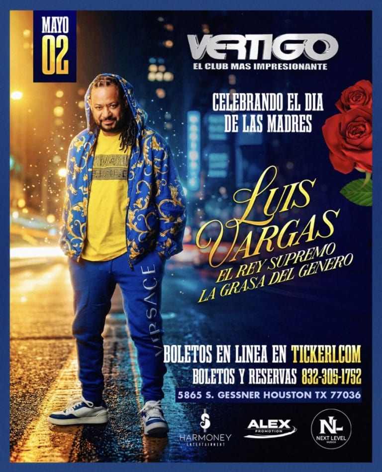 Event - Celebrando a las  Madres con Luis Vargas - Houston, Texas - May 2, 2026 | concert tickets
