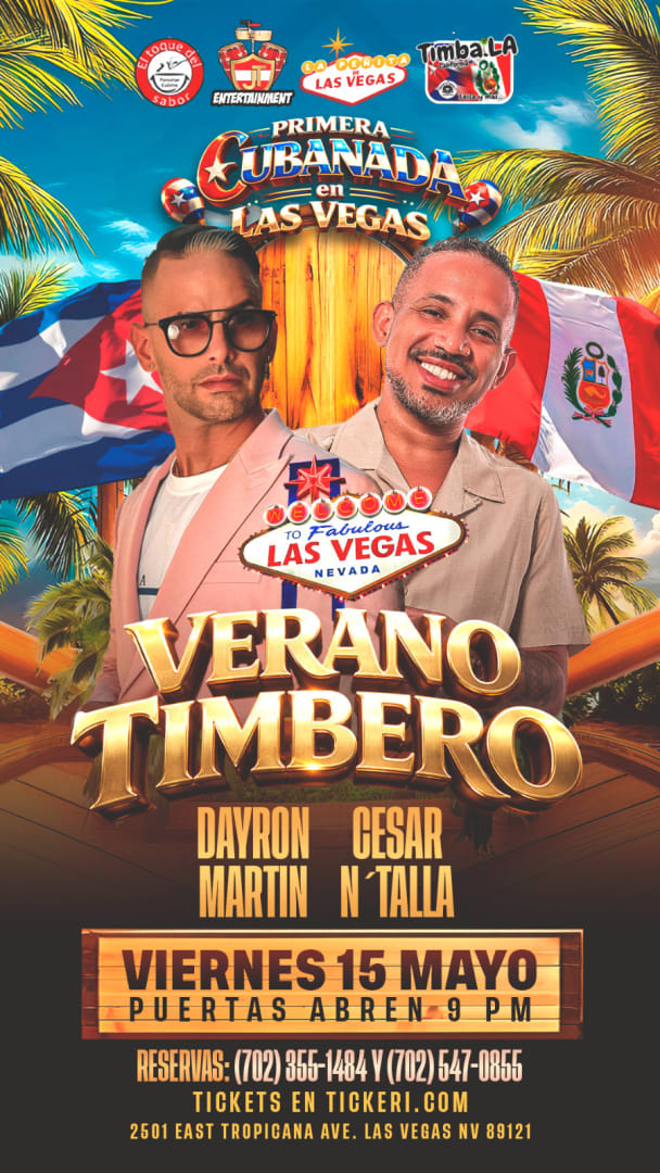 Event - Primera CUBANADA de Las Vegas - LAS VEGAS, Nevada - May 15, 2026 | concert tickets