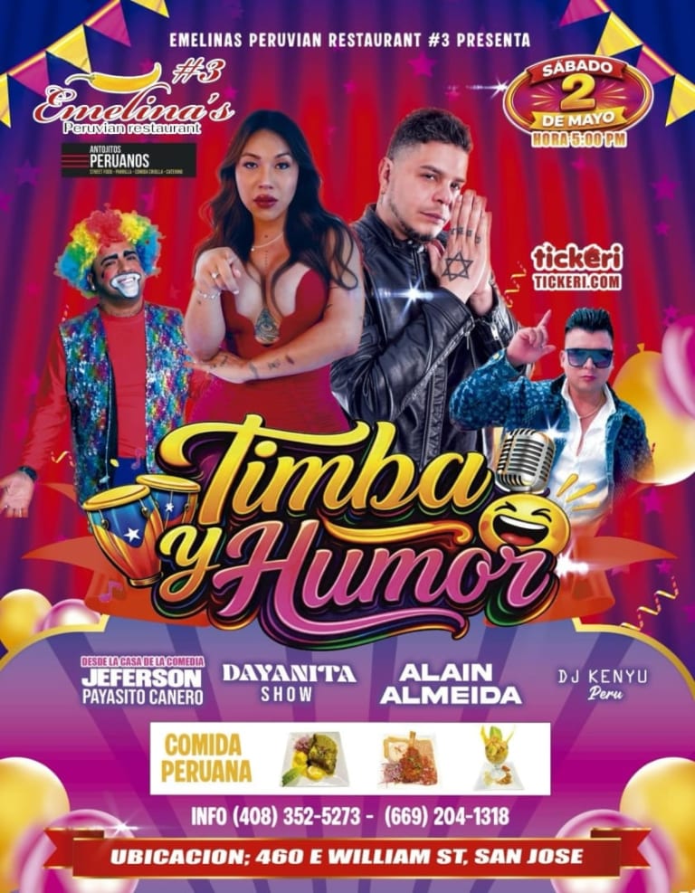 Event - Timba y Humor  La casa de la comedia Jeferson - Dayanita - Alain Almeida  - San Jose, California - May 2, 2026 | concert tickets