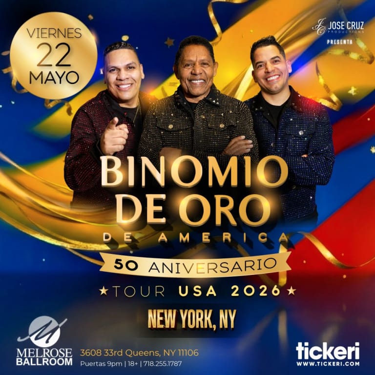 Event - Binomio de Oro en New York - New York, New York - May 22, 2026 | concert tickets