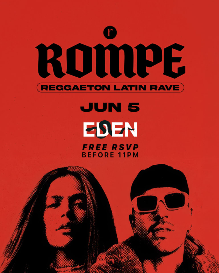 Event - Rompe - Reggaeton Latin Rave → FREE RSVP (21+) - New York, New York - June 5, 2026 | concert tickets