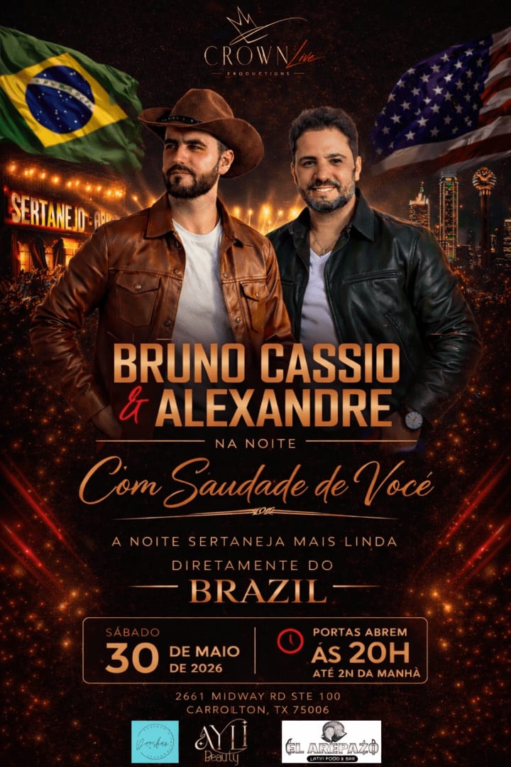 Event - COM SAUDADE DE VOCE - Carrollton, Texas - May 30, 2026 | concert tickets