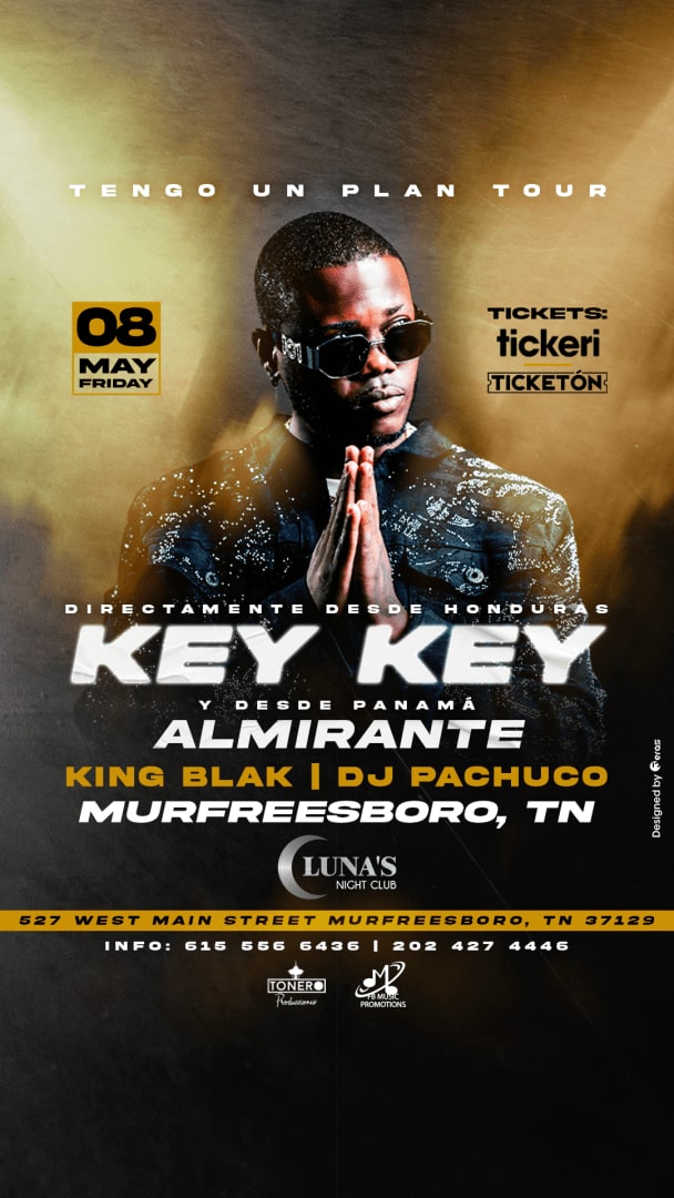 Event - Key Key en Murfreesboro, TN - Murfreesboro, Tennessee - May 8, 2026 | concert tickets
