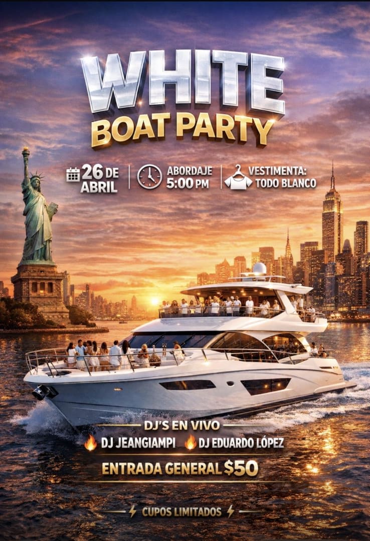 Event - White boat party - New York, New York - April 26, 2026 | concert tickets