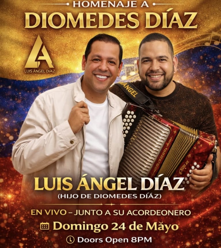 Event - Homenaje a Diomedes Díaz con su Hijo Luis Ángel Díaz  - Naples, Florida - May 24, 2026 | concert tickets