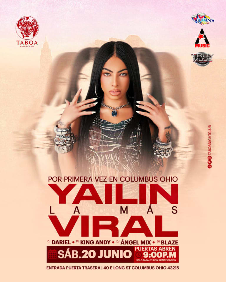 Event - Yailin La Mas Viral - Columbus, Ohio - June 20, 2026 | concert tickets