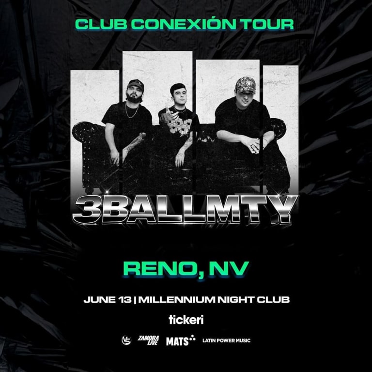 Event - 3BallMTY en concierto en Reno - Sparks, Nevada - June 13, 2026 | concert tickets