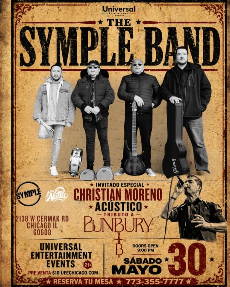 Event - Noche De Tributo Al Rock En Español  - Chicago, IL - sáb, 30 de mayo de 2026} | concert tickets