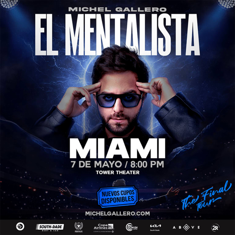 Event - Michel Gallero - El Mentalista en Miami - Miami, FL - Thu, May 7, 2026} | concert tickets