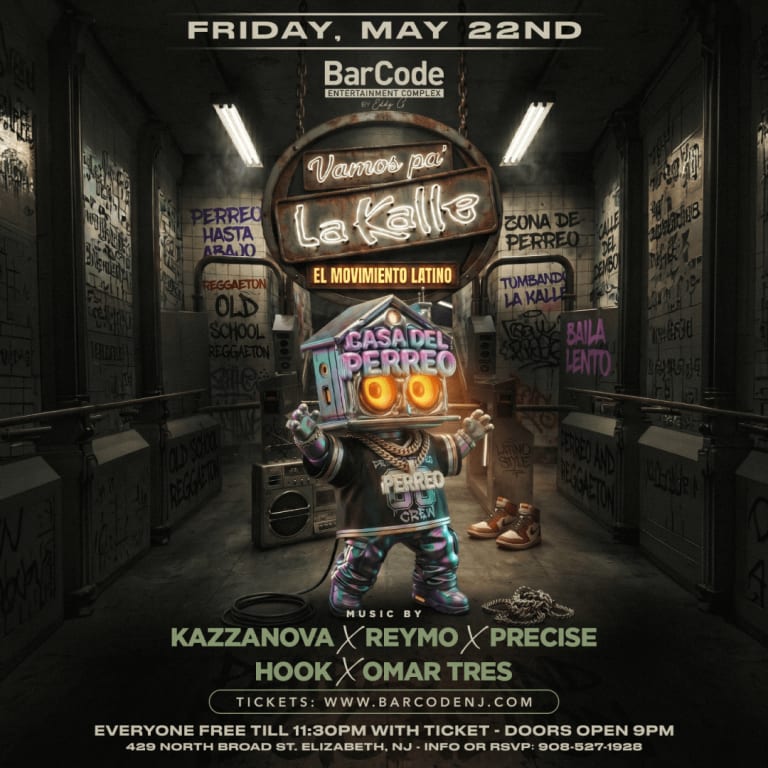 Event - Vamos Pa' La Kalle Reggaeton Festival - Elizabeth, New Jersey - May 22, 2026 | concert tickets