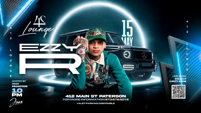 Event - Ezzy R en 412 Lounge - Paterson, New Jersey - May 15, 2026 | concert tickets
