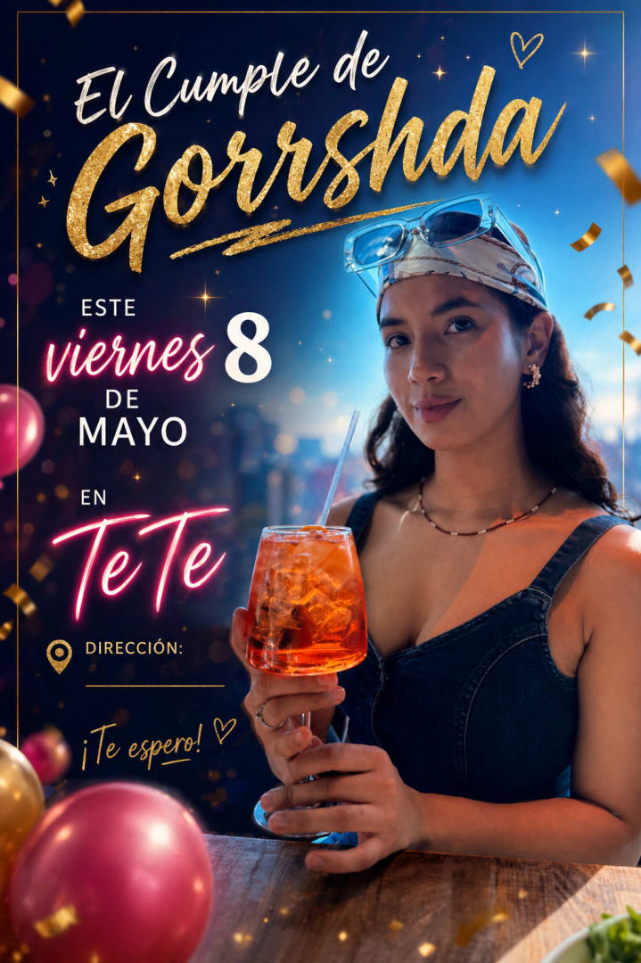 Event - Cumple de la Gorrshda 🥳🎉🎂 - Jackson heights , NY - Fri, May 8, 2026} | concert tickets