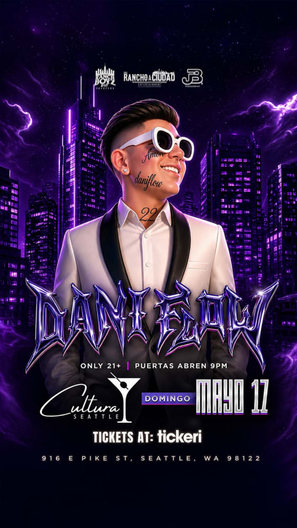 Event - Danny Flow Live!  Seattle - Seattle, WA - dom, 17 de mayo de 2026} | concert tickets