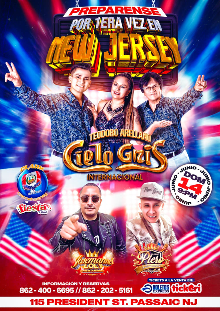 Event - CIELO GRIS  - Passaic, NJ - dom, 14 de junio de 2026} | concert tickets